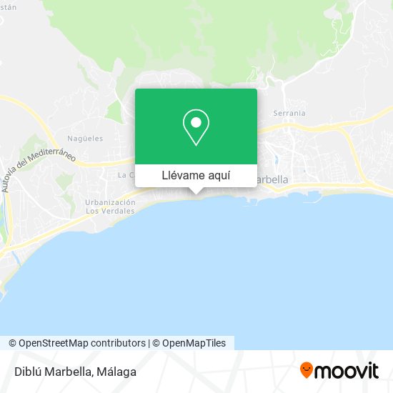 Mapa Diblú Marbella