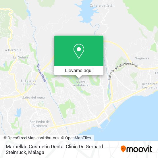 Mapa Marbella's Cosmetic Dental Clinic Dr. Gerhard Steinruck