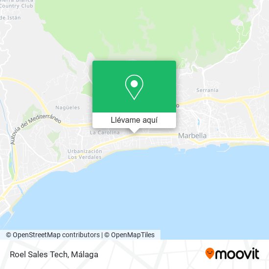 Mapa Roel Sales Tech
