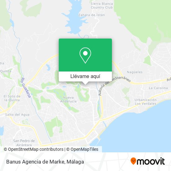 Mapa Banus Agencia de Marke