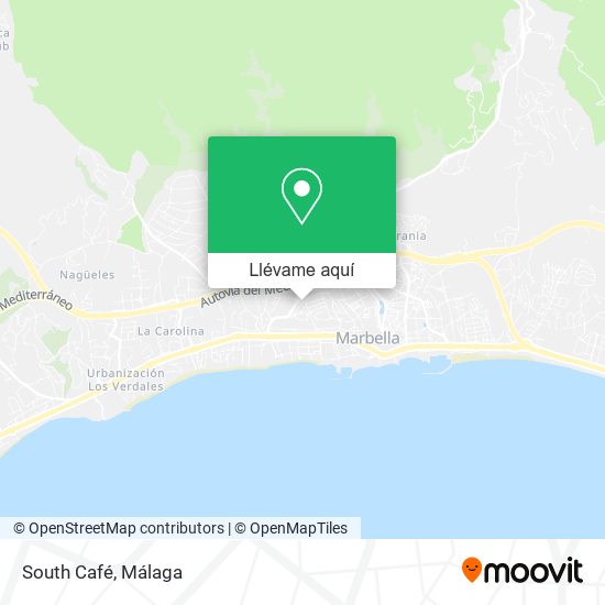 Mapa South Café