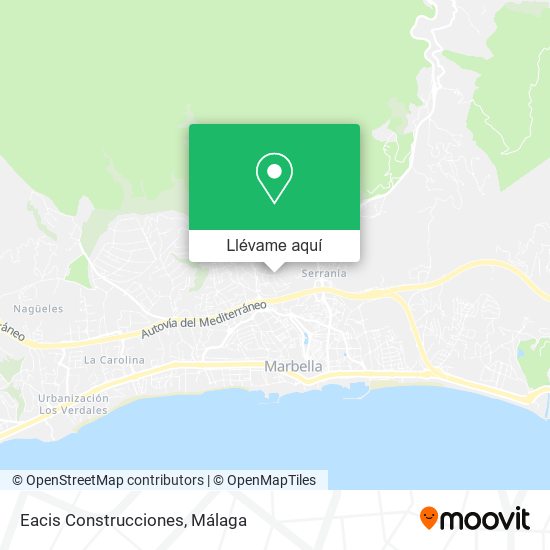 Mapa Eacis Construcciones