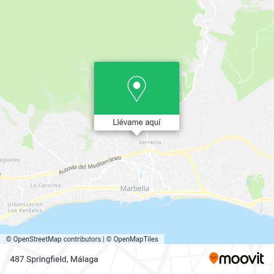 Mapa 487 Springfield