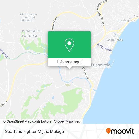 Mapa Spartans Fighter Mijas