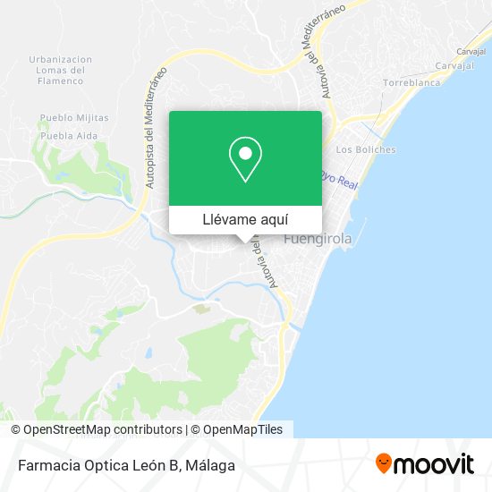 Mapa Farmacia Optica León B