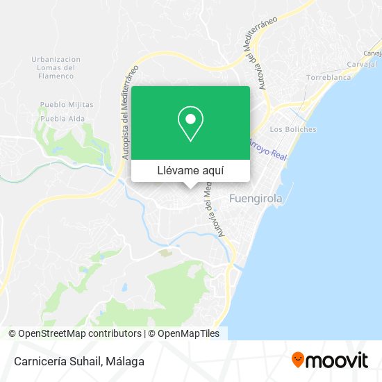 Mapa Carnicería Suhail