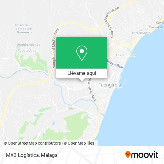 Mapa MX3 Logística
