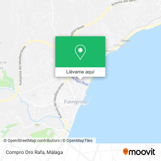 Mapa Compro Oro Rafa