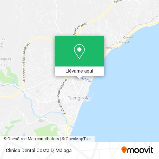 Mapa Clínica Dental Costa D