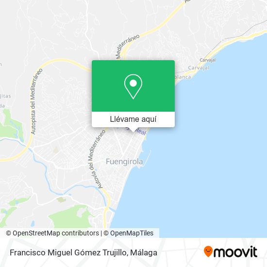 Mapa Francisco Miguel Gómez Trujillo