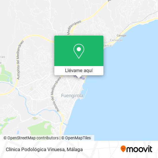 Mapa Clínica Podológica Vinuesa