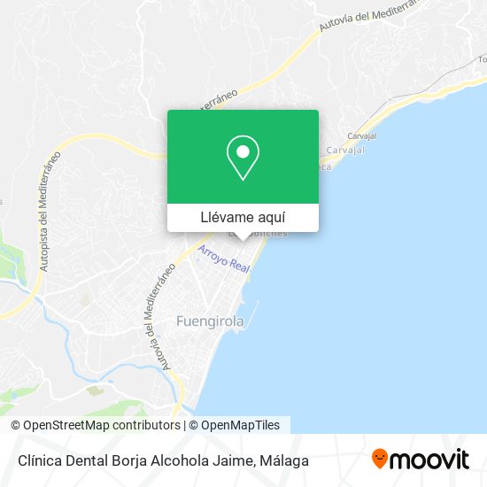 Mapa Clínica Dental Borja Alcohola Jaime