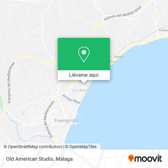 Mapa Old American Studio