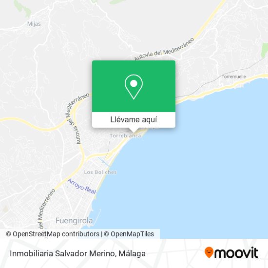 Mapa Inmobiliaria Salvador Merino