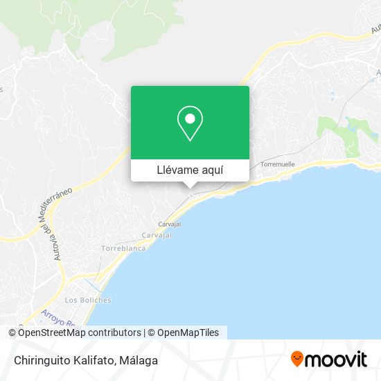 Mapa Chiringuito Kalifato