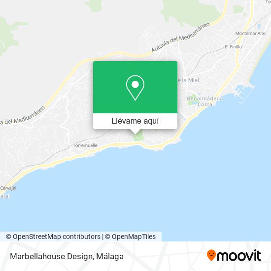 Mapa Marbellahouse Design
