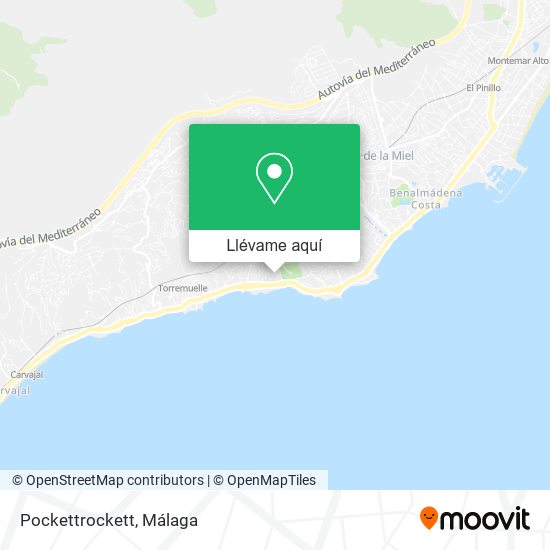 Mapa Pockettrockett