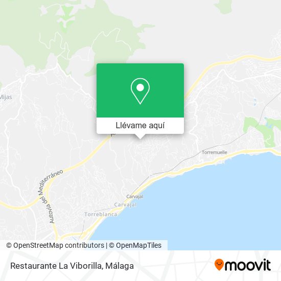 Mapa Restaurante La Viborilla