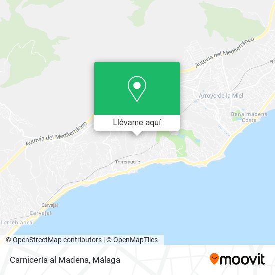 Mapa Carnicería al Madena