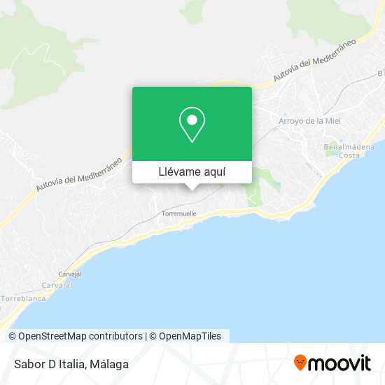 Mapa Sabor D Italia