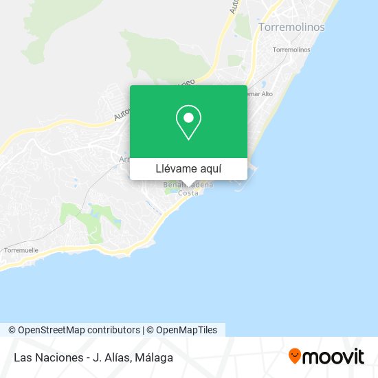 Mapa Las Naciones - J. Alías
