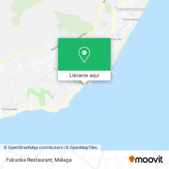 Mapa Fukuoka Restaurant