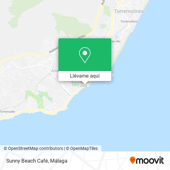 Mapa Sunny Beach Café