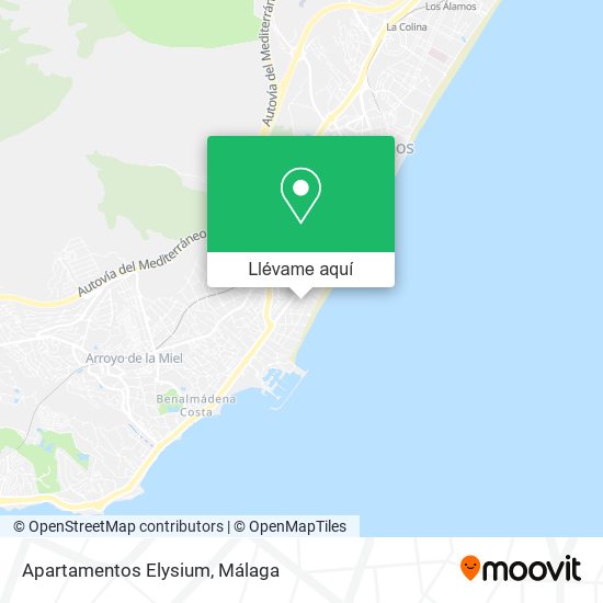 Mapa Apartamentos Elysium
