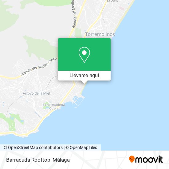 Mapa Barracuda Rooftop