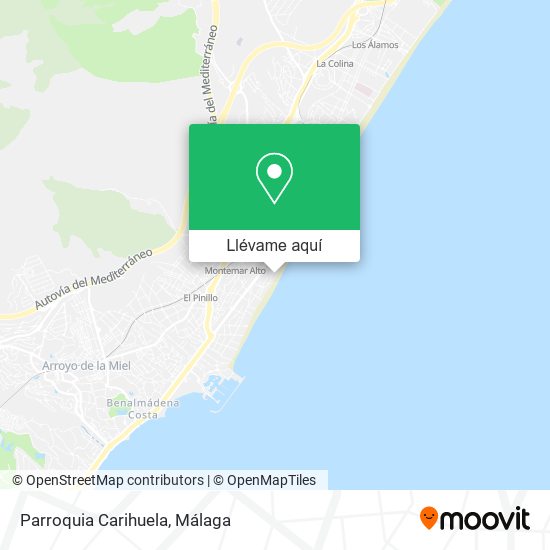 Mapa Parroquia Carihuela