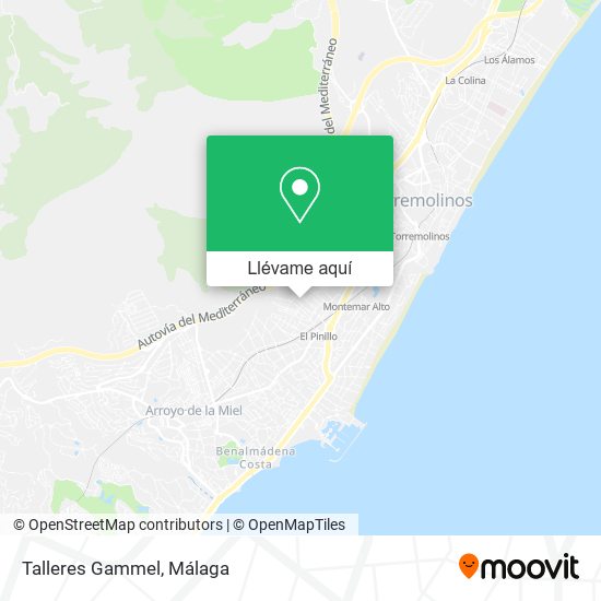 Mapa Talleres Gammel