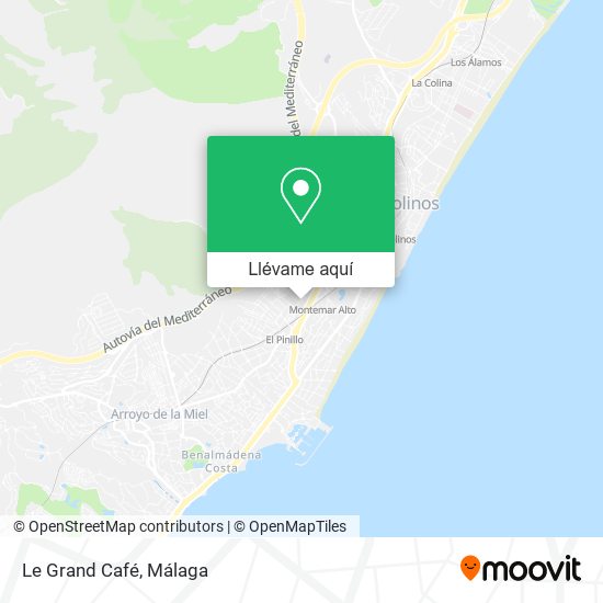Mapa Le Grand Café