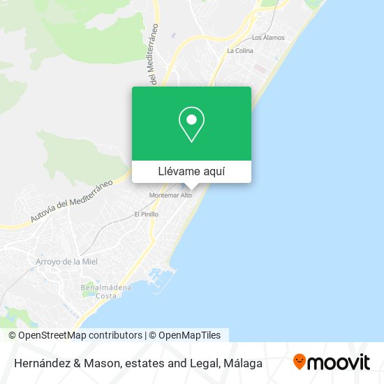 Mapa Hernández & Mason, estates and Legal
