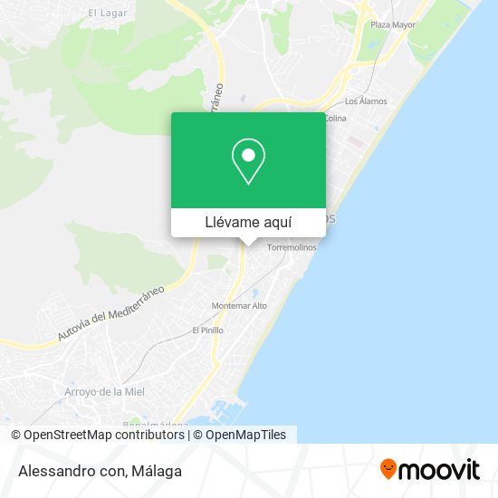 Mapa Alessandro con