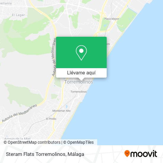 Mapa Steram Flats Torremolinos