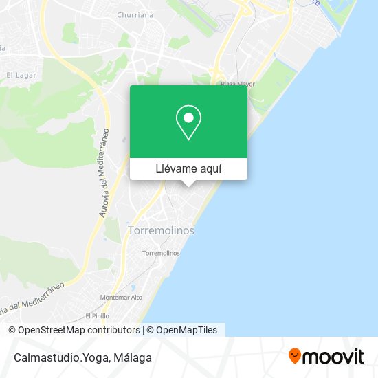 Mapa Calmastudio.Yoga