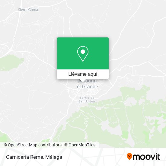 Mapa Carnicería Reme