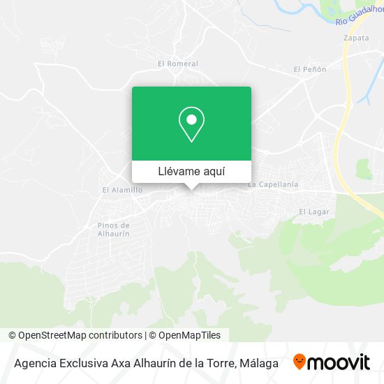 Mapa Agencia Exclusiva Axa Alhaurín de la Torre