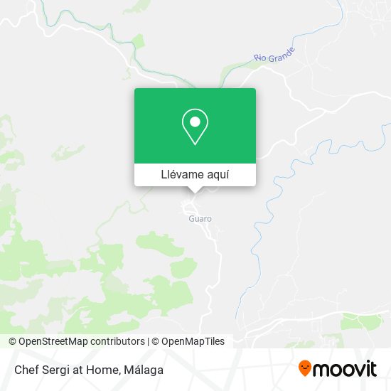 Mapa Chef Sergi at Home