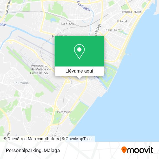 Mapa Personalparking