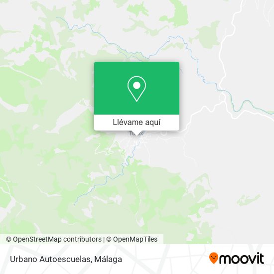 Mapa Urbano Autoescuelas