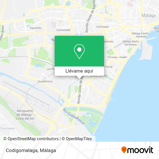 Mapa Codigomalaga