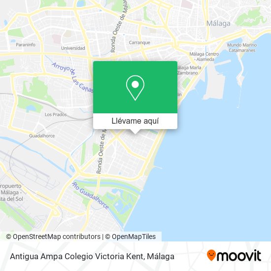 Mapa Antigua Ampa Colegio Victoria Kent