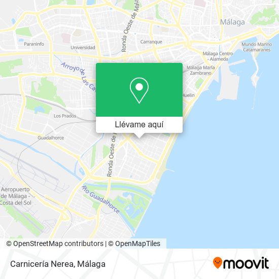 Mapa Carnicería Nerea