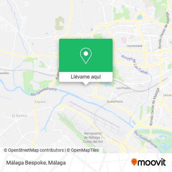 Mapa Málaga Bespoke