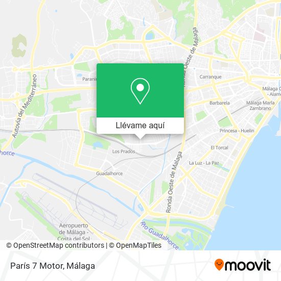 Mapa París 7 Motor