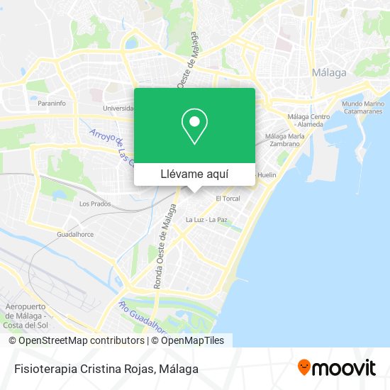 Mapa Fisioterapia Cristina Rojas