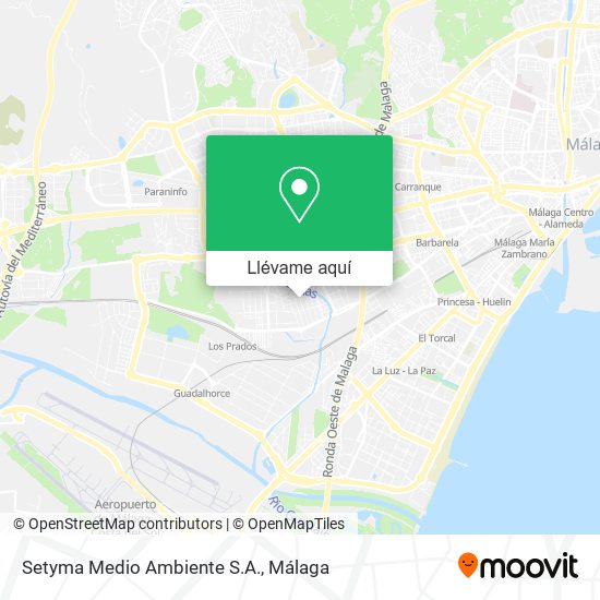 Mapa Setyma Medio Ambiente S.A.