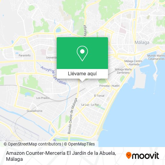 Mapa Amazon Counter-Mercería El Jardín de la Abuela