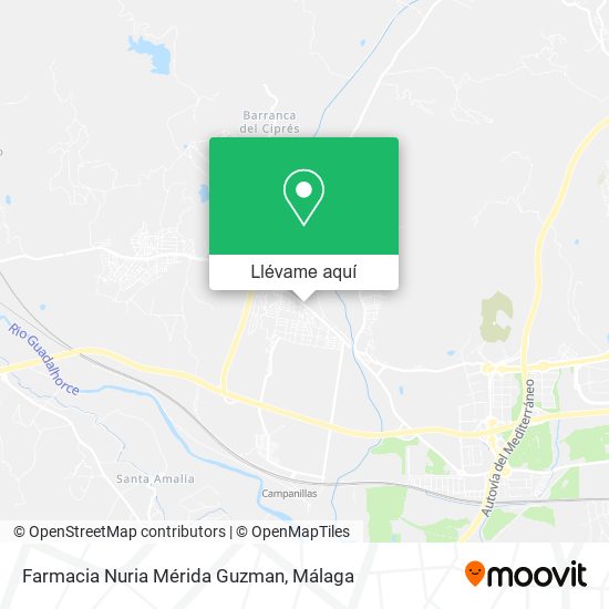 Mapa Farmacia Nuria Mérida Guzman